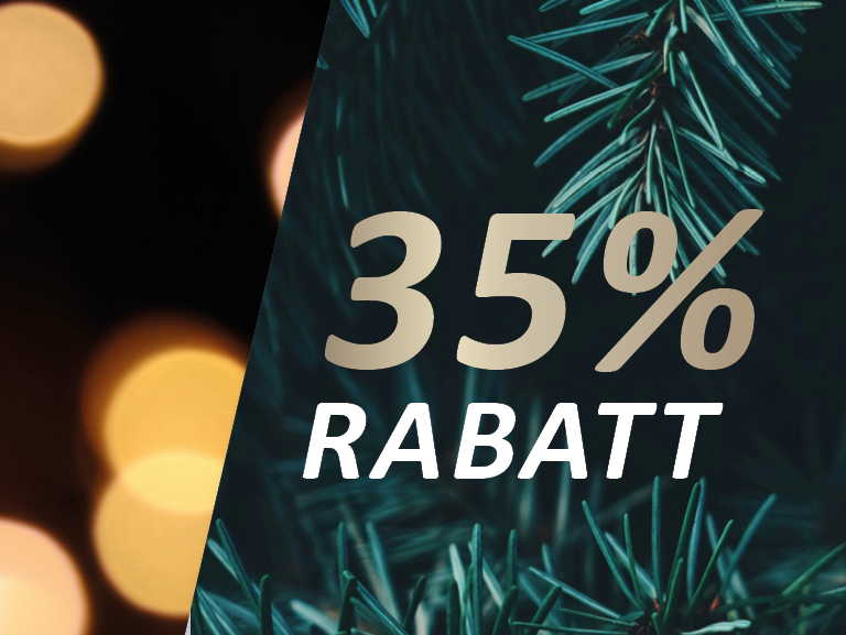 Mehr über den Artikel erfahren WEIHNACHTS Spezial: Jetzt 35% sparen