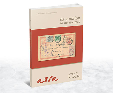 Asien Spezialklatalog