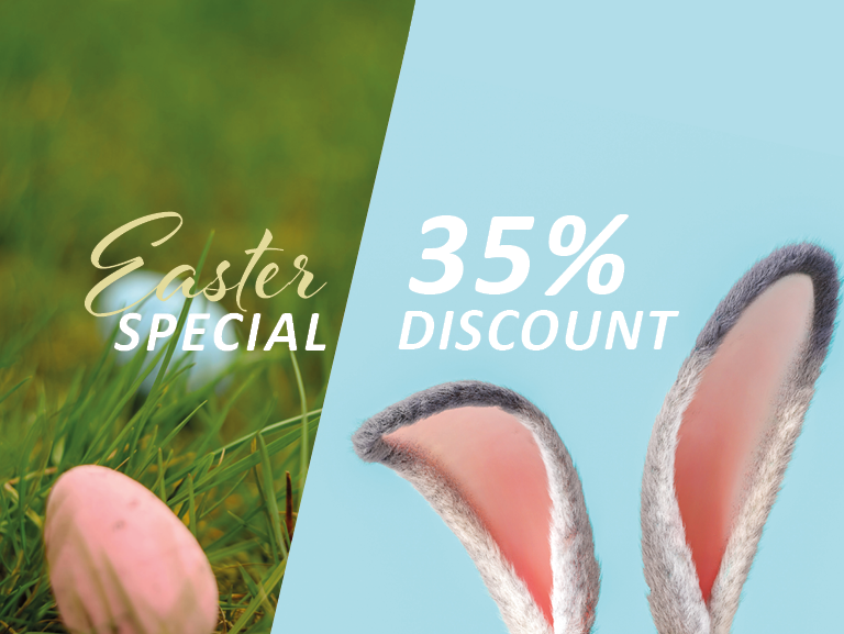 EASTER SPECIAL: 35% Discount​